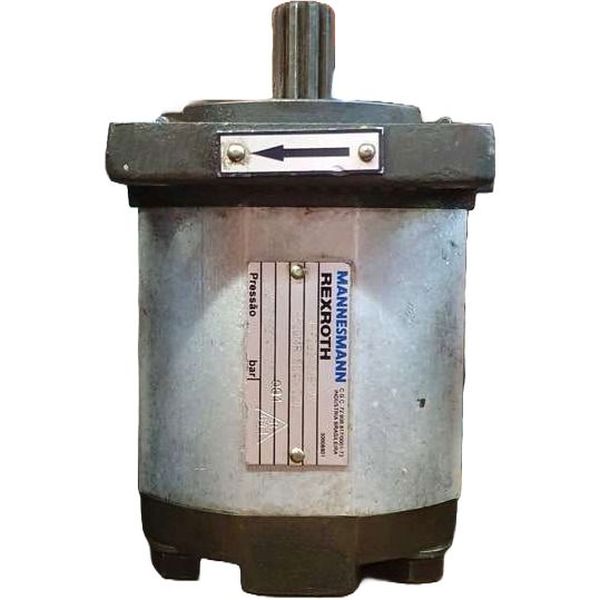 bomba de engrenamento externo, Série 23, fluxo nominal 22 cm3/rotação,  rotação horária, fluido óleo mineral