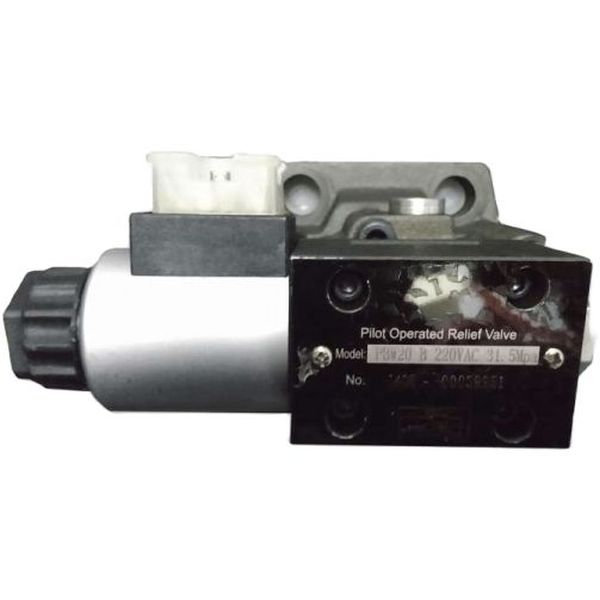 tamanho 20, pressão de trabalho 31,5MPa, vazão 400l/min, temperatura do fluido  -20~70oC, corpo com tratamento de superfície, vedações NBR, normalmente aberta (B)