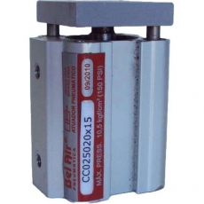 Cilindro pneumático CC025020X15 25X15 compacto