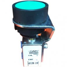 Válvula de botão verde 4320-18 - WERK SCHOTT