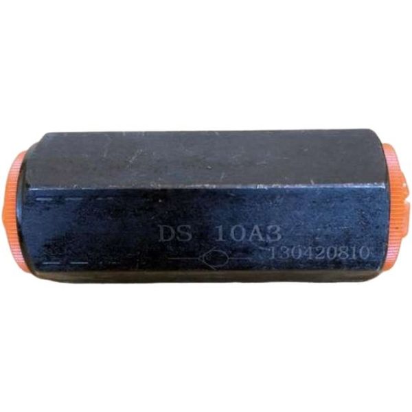 tamanho 10, conexão G1/2, vazão 40l/min, pressão máxima de trabalho 31,5Mpa, comprimento 72mm, instalação na linha rosqueada, meio óleo filtrado, corpo aço, pressão de ruptura 0,3MPa