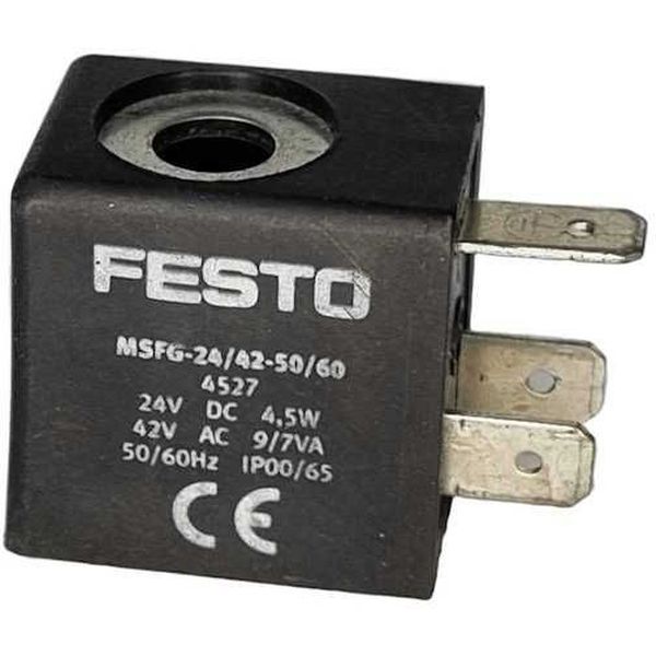 diametro (furo) 8mm, altura (direção do furo) 29mm, tensão 24VDC 4,5W 42VAC 9/7VA 50/60Hz, grau de proteção IP00/65, encapsulada, ligação elétrica com pinos