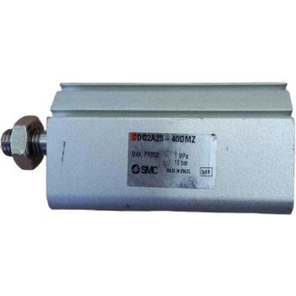cilindro compacto, com êmbolo magnético, dupla ação, roscas em ambas extremidades, diâmetro 25mm, curso 40mm, fluido ar