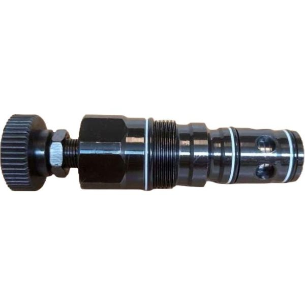 tamanho 20, pressão 31,5MPa, vazão 400L/min, temperatura -20~70oC, vedações NBR, piloto interno / dreno externo (Y)
