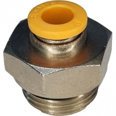Conexão reta ZPC06-03 3/8X6 - EMC