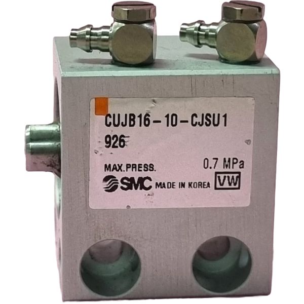 mini cilindro de montagem livre, diâmetro 16mm, curso 10mm, pressão máxima 0,7MPa, fluido ar