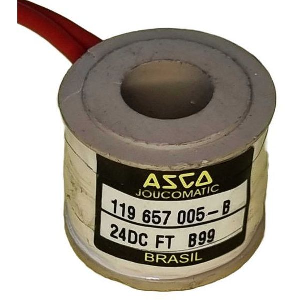 tensão 24DC, redonda, sem encapsulamento, ligação elétrica com fio, classe de isolamento F, classe de temperatura T 