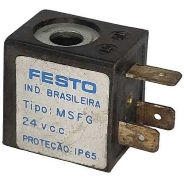 voltagem 24VCC, grau de proteção IP65, encapsulada, ligação com pinos