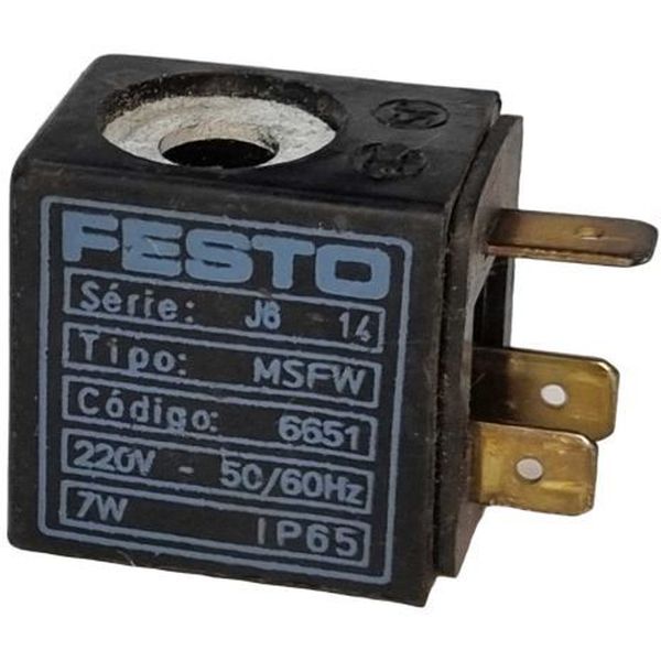Série J6 14, voltagem 220V 50/60Hz, potência 7W, grau de proteção IP65, encapsulada, ligação elétrica com pinos