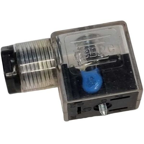 plugue transparente para bobina de válvula pneumática
