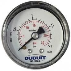 Manometro 30psi 2bar - DUBUIT