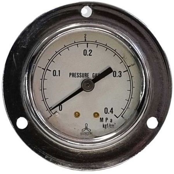 saída por trás, conexão rosca 1/4, com flange, diâmetro 50mm, fluido ar comprimido