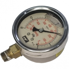 Vacu&ocirc;metro -760-0mmHg -30-0inHg - W