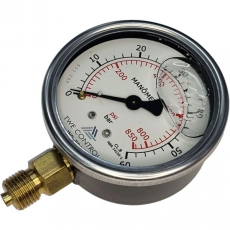 Manômetro 850psi 60bar - TWE Manômetro 850psi 60bar - TWE