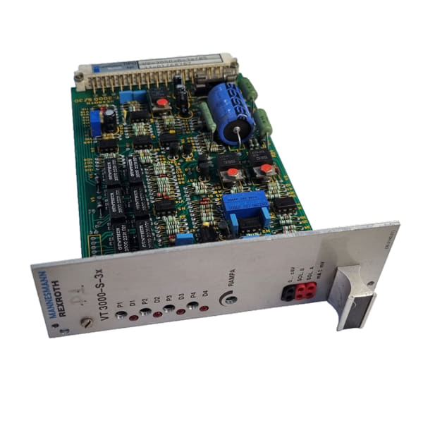 para controlar válvulas direcionais proporcionais tipo 4WRZ. Tensão 24VDC, 30W