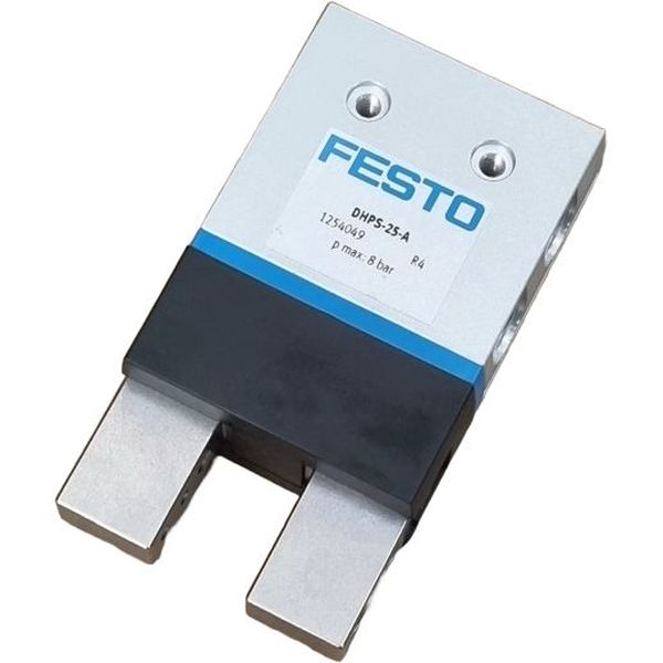 Garra 1254049, pressão  8 bar, 2 mordentes,  dupla ação, temperatura 5°C a 60°C - FESTO
