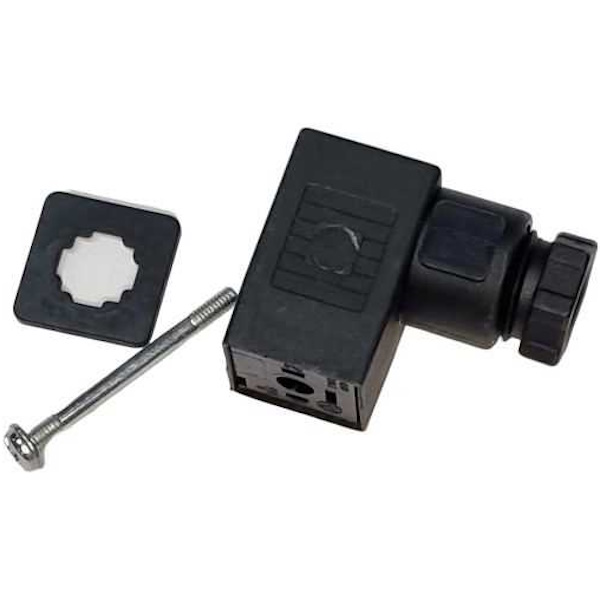 plug, conector para válvula pneumática, conector elétrico, conector para bobina elétrica, tomada para válvula
