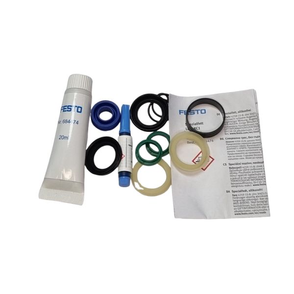Para cilindro diâmetro 32mm. Efetuamos o serviço de reforma e troca de reparos do cilindro pneumático.