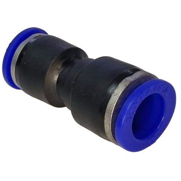união pneumática reta, união reta de engate rápido, união pneumática, emenda para tubos, união rápida de tubos, emenda rápida de tubos, conexão pneumática, união instantânea, união para tubos pneumáticos, união para mangueiras pneumáticas