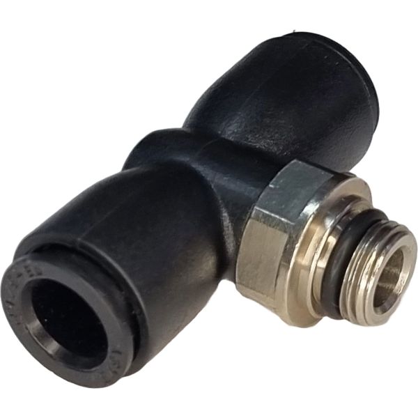 Conexão em T, diâmetro de 8 mm, pressão de 250 bar, temperatura de -20°C a 120°C - EASY