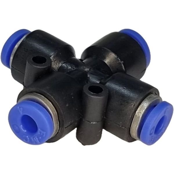 para tubo diâmetro 4mm, anel de vedação azul