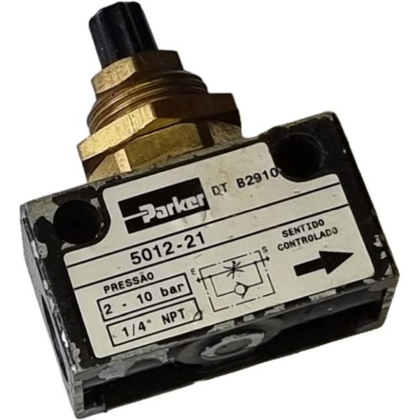 rosca G 1/4, pressão de 10bar, temperatura de 0 a 60°C