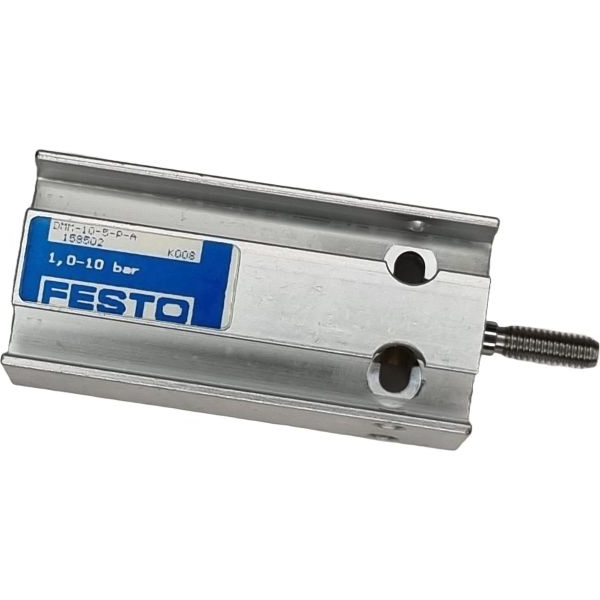 Cilindro pneumático, pressão de 10bar, dupla ação, rosca M4, força de 47N