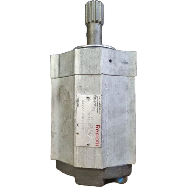 bomba de engrenamento externo, Série 30, fluxo nominal 30,1 cm3/rotação, rotação horária, fluido óleo mineral