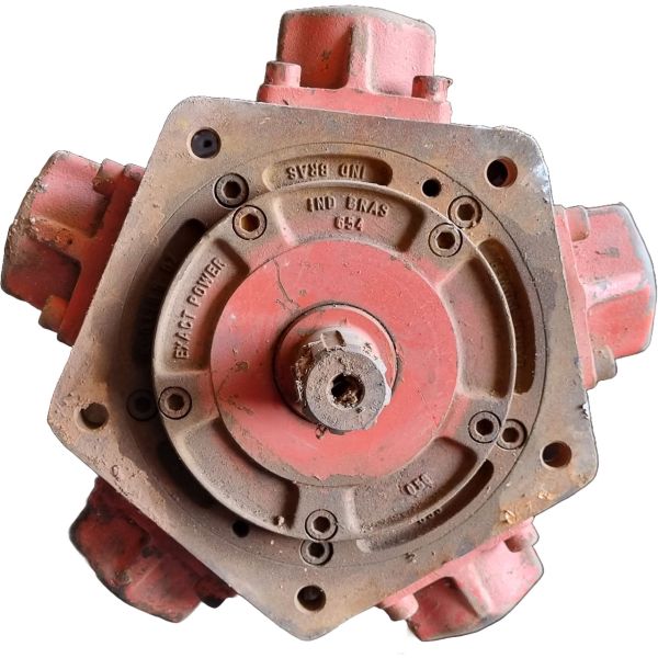 Motor hidráulico, vazão de 20 a 80 l/min, pressão de 350 bar, temperatura - 20°C a +80°C Usado