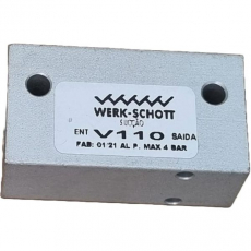 Válvula geradora de vácuo V110 - WERK SCHOTT