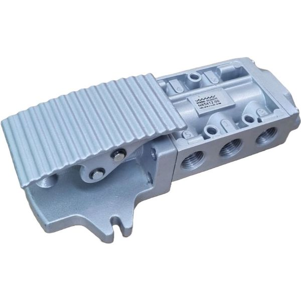 Série N8000, 5/2 vias, atuador pedal, conexão 1/2bsp, trava