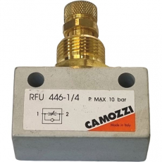 Válvula controle de fluxo RFU446-1/4 - CAMOZZI