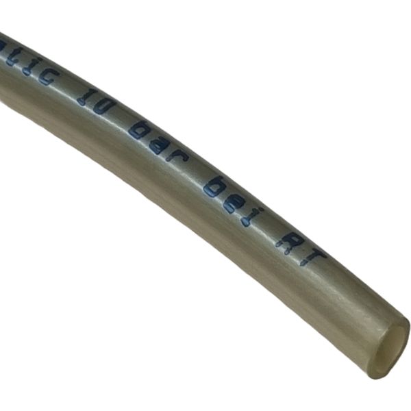 Tubo pneumático, pressão de 10 bar