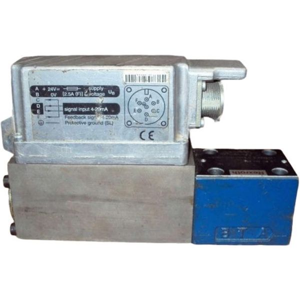 4 pórticos, válvula direcional, diretamente operada, fluxo nominal 40l/min, fluxo linear, tensão 24VDC