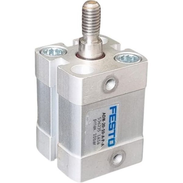 Cilindro pneumático 20x10 mm, dupla ação, ISO 21287, pressão 10bar -  FESTO