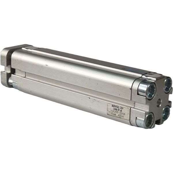 Cilindro pneumático 20x100mm, dupla ação, pressão de 10bar - FESTO