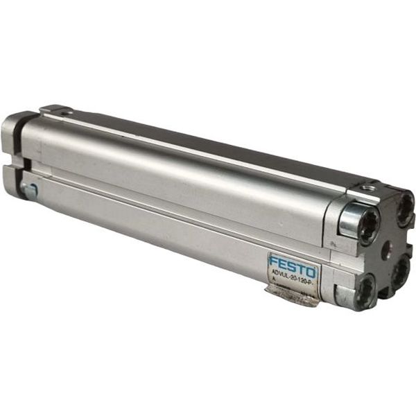 Cilindro pneumático 20x120 mm, rosca M5, pressão de 10bar, dupla ação - FESTO