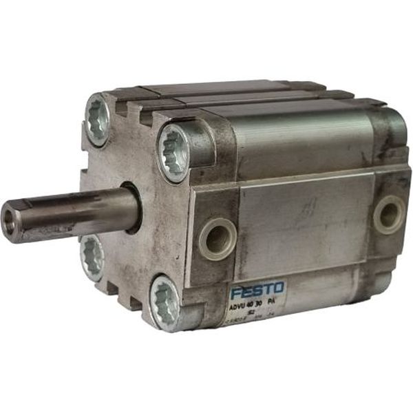 Cilindro pneumático 40x30mm, dupla ação, pressão de 10bar - FESTO seminovo