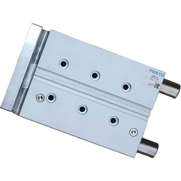 Cilindro 170860, diâmetro de 32mm, curso de 100mm, pressão de 10 bar, dupla ação, guia deslizante - FESTO