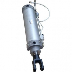 Cilindro pneumático CKGA80-200Y-P4DWSE com garfo semin - SMC seminovo
