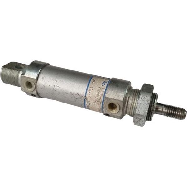 Cilindro pneumático 25x25mm, dupla ação, pressão de 12 bar, ISO 6432