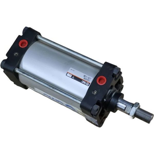 Série C92, diâmetro 125mm, curso 130mm, dupla ação, fluido ar, pressão de trabalho 0,05-1,5MPa, amortecimento nas duas extremidades, conexão rosca G1/2