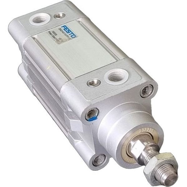diâmetro 40mm, curso 15mm, dupla ação, amortecimento pneumático regulável de fim de curso, detecção de posição, ISO 15552, ranhura para sensor