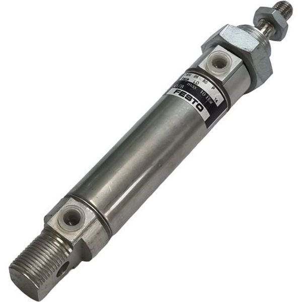 Cilindro pneumático 25x50 mm, rosca G 1/8, pressão de 10 bar - FESTO