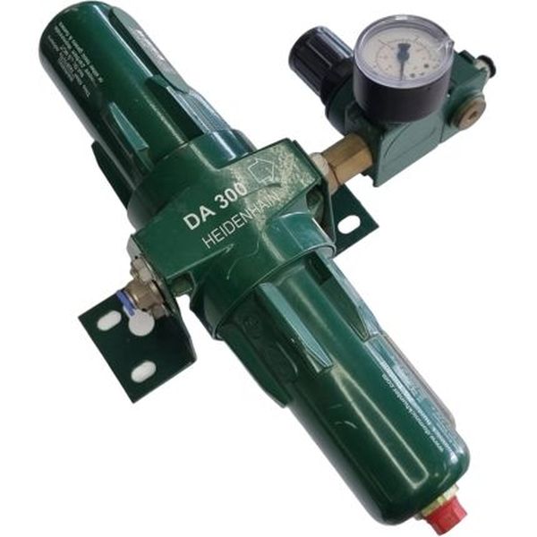 Filtro regulador, pressão de 10bar, 5 µm, sistemas CNC
