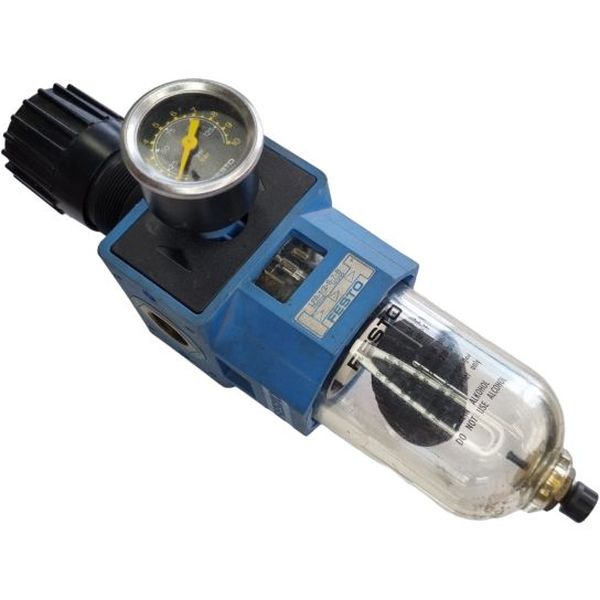Filtro regulador de pressão, rosca G1/2, 40 µm, pressão até 16 bar, vazão de 3600l/min