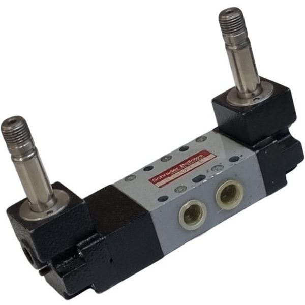 5 vias / 3 posições, conexão pilotagem 1/8npt, conexão utilização 1/4npt, acionamento solenóide autocentrante CAN, bobinas 110V/60Hz/8W, fluido ar comprimido / gases não corrosivos