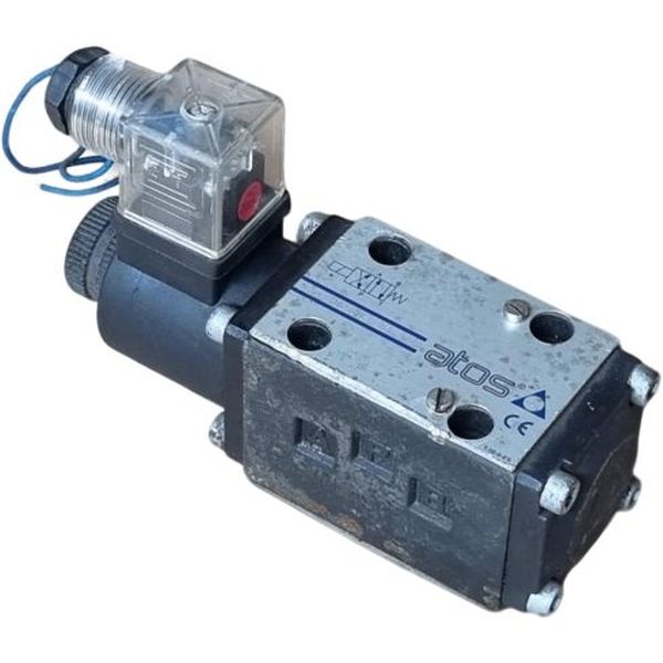 tamanho 6, operação direta, simples solenóide, 2 posições externas, vazão máxima 60 l/min, IP 65, pressão máxima 350bar