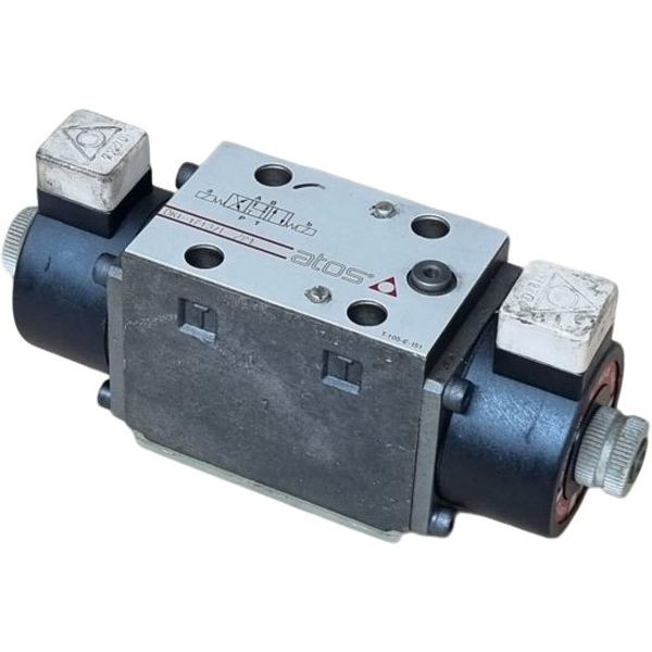 4/3 vias, tamanho 5 ISO/Cetop, operação direta, duplo solenóide vazão de 120l/min, pressão de 315 bar