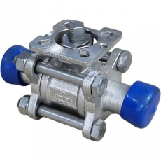* Válvula duas vias com alavanca 1000WOG CF3M